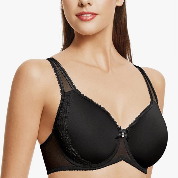 Wacoal Black Retro Chic Contour Bra - Picture 1 of 9